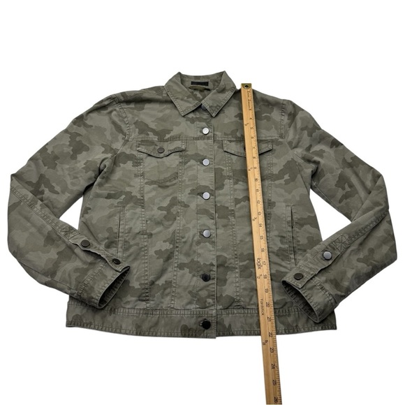ATM Sage Green Camouflage Large Denim Jacket - Picture 10 of 14